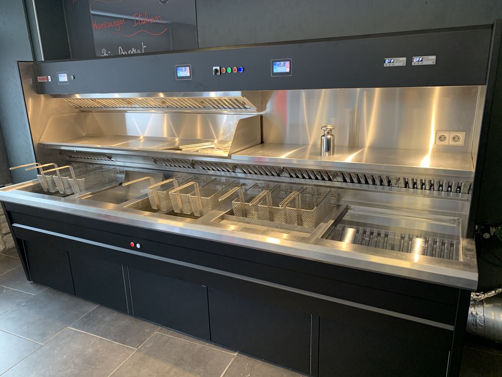 hegro florigo friteuse professionnelle gaz multi unit HR