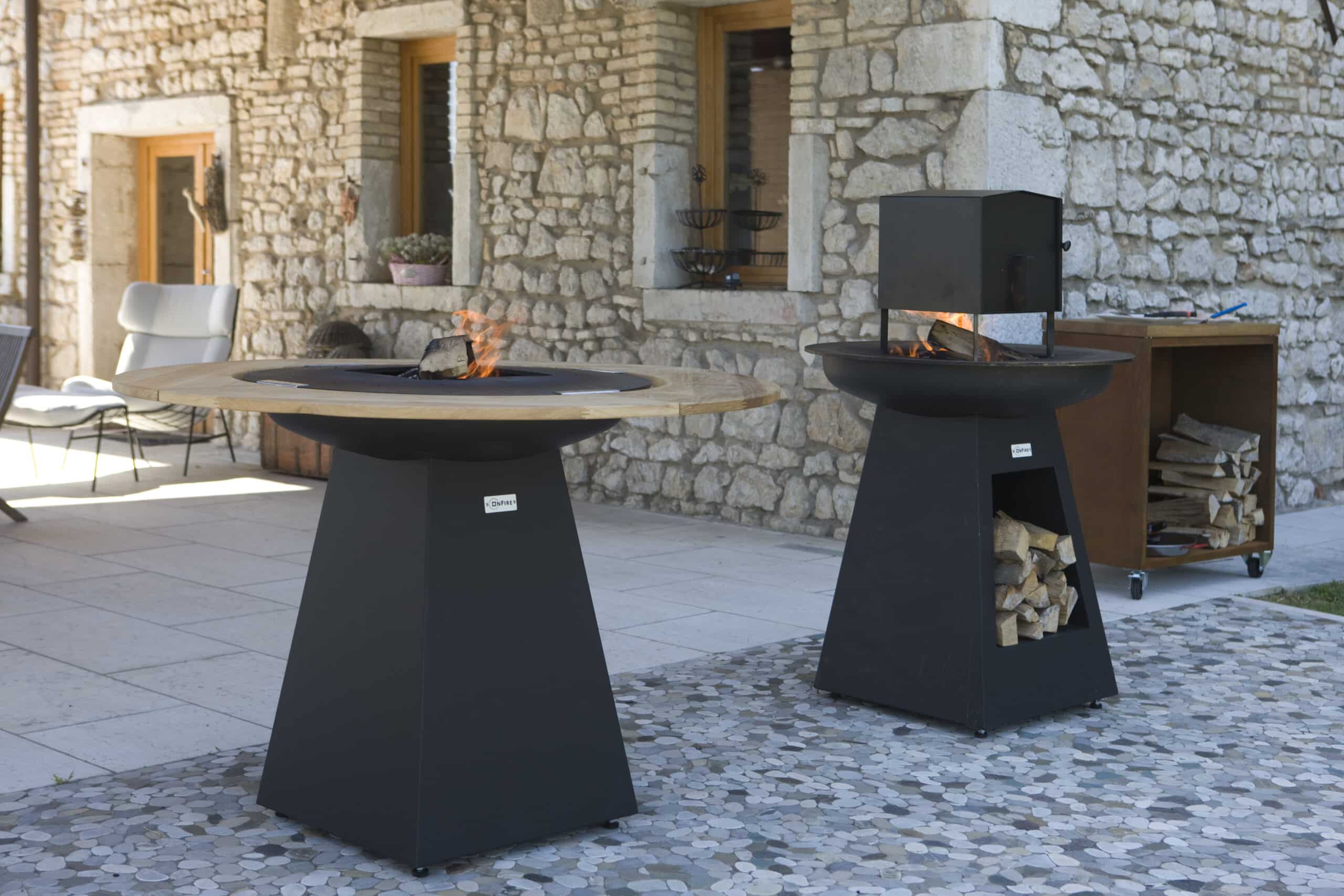 onfire barbecue brasero présentation